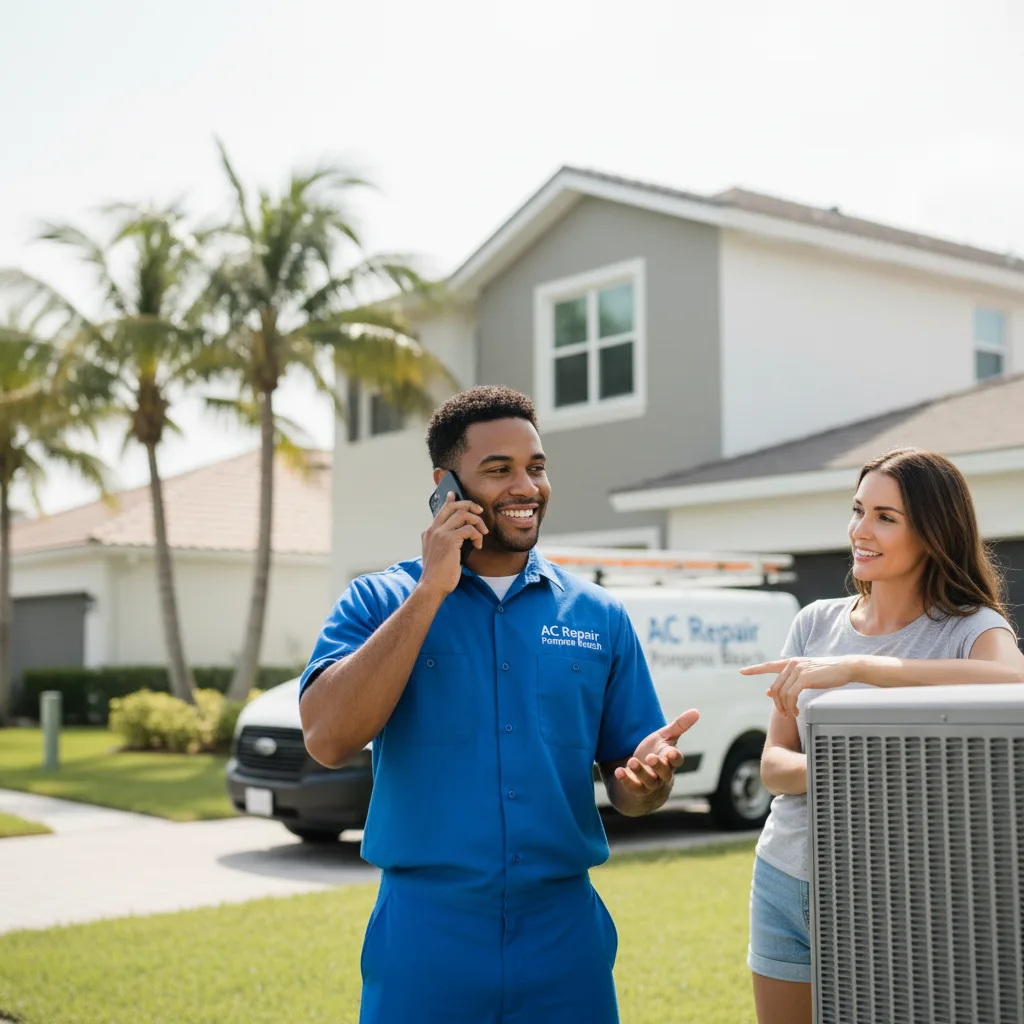 AC Repair Pompano Beach customer support in Marcus Hook